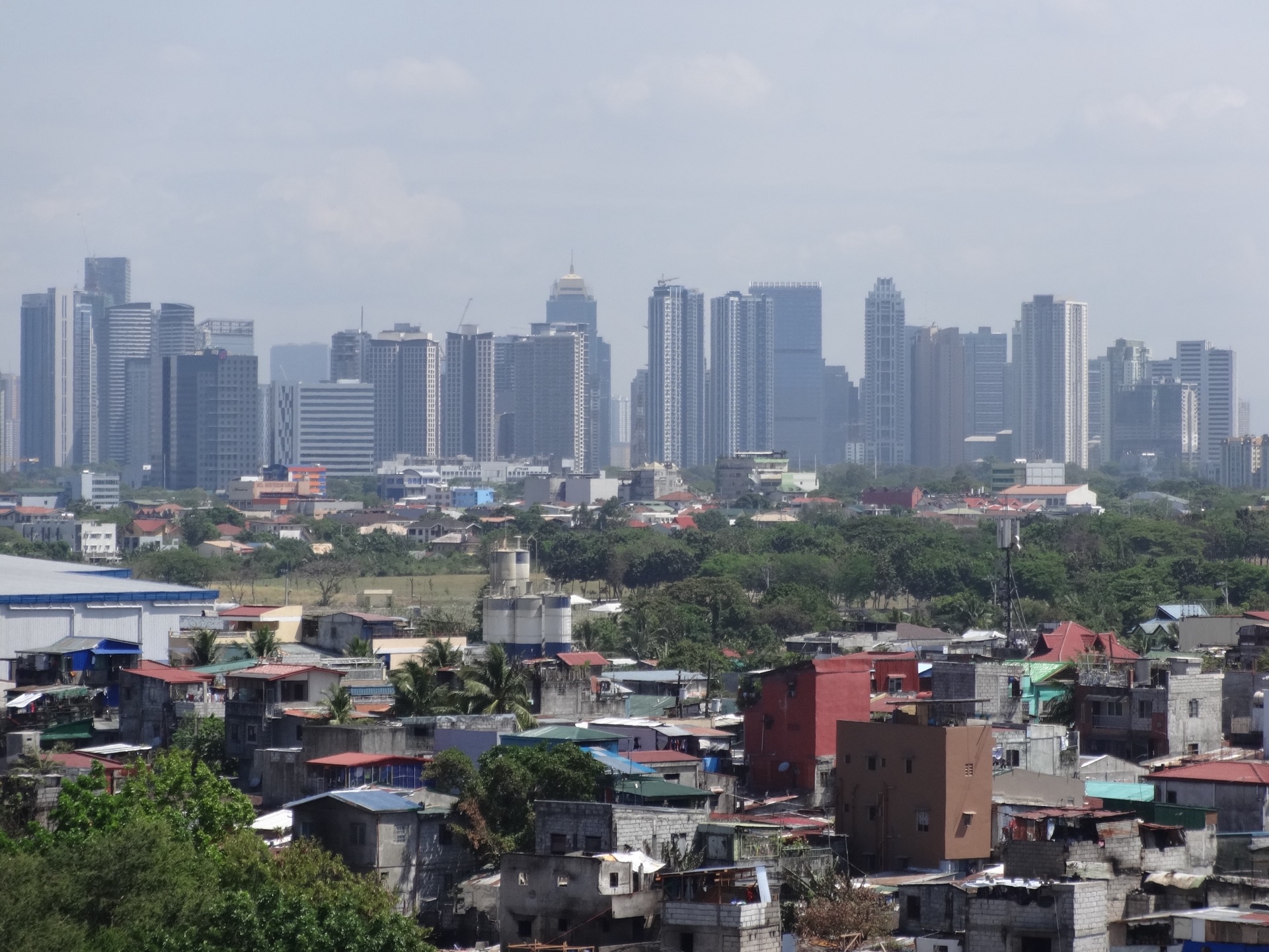 Bonifacio Global City BGC Skyline in Manila